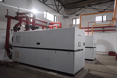 西钢集团灯塔矿业有限公司使用方快锅炉2台2800kw超低氮冷凝燃气真空热水锅炉案例