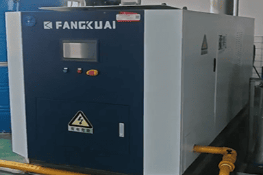 临沂市水务集团有限公司使用方快锅炉一台1.16MW全预混完全冷凝常压燃气热水锅炉案例