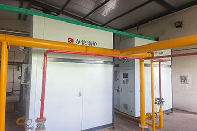 内蒙古恒盛环保科技工程有限公司使用方快锅炉2台3吨燃气蒸汽锅炉案例